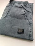 Men's Streetwear Denim Jogger Pants photo review