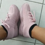 Breathable Women Casual Sneakers Lace-up Vulcanized Shoes photo review