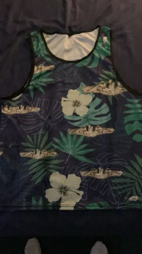 Palm Tree Graphic Tank Top for Men photo review