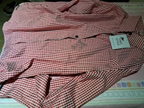 Chic Early Autumn Checker Long Sleeve Shirt photo review