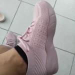 Breathable Women Casual Sneakers Lace-up Vulcanized Shoes photo review