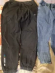 Men's Streetwear Denim Jogger Pants photo review