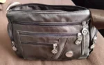 Waterproof Oxford Multi-Zipper Shoulder Bag photo review