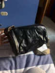 Vintage PU Leather Boston Women Small Handbag photo review