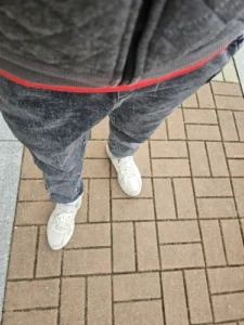 Men's Streetwear Denim Jogger Pants photo review