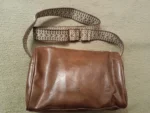 Vintage PU Leather Boston Women Small Handbag photo review