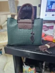 Brand Leather 3 Layers Alligator Crossbody Bag photo review