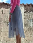 Y2k Korean Style Long A-Line Skirt photo review