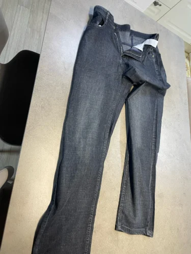 New Straight Stretch Casual Jeans photo review