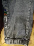 Men's Streetwear Denim Jogger Pants photo review