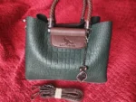 Brand Leather 3 Layers Alligator Crossbody Bag photo review