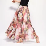 kf-H1efc8e748265438f9e4c67da11d47970U-Floral-Printed-Bohemian-Women-Retro-Style-Graceful-Chiffon-Temperament-Long-Skirts-Summer-Beach-High-Waist-Casual