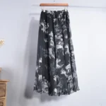 kf-H1efc8e748265438f9e4c67da11d47970U-Floral-Printed-Bohemian-Women-Retro-Style-Graceful-Chiffon-Temperament-Long-Skirts-Summer-Beach-High-Waist-Casual