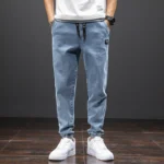 kf-S70ebd6dda5e34c838df525e102687a5fj-Spring-Summer-Black-Blue-Cargo-Jeans-Men-Streetwear-Denim-Jogger-Pants-Men-Baggy-Harem-Jean-Trousers