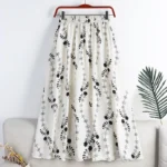 kf-Sf5ac88432110498e8bf130ce5e7e8706R-Lucyever-Vintage-Printed-Long-Skirt-Women-Summer-Elastic-High-Wiast-Mid-Calf-Skirts-Female-Casual-All