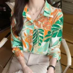 kf-Sd792722d115b4bdfb7299cfdf3709376Y-Women-Spring-Korean-Fashion-Loose-Printing-Chiffon-Notched-Long-Sleeve-Shirts-Women-Clothes-Casual-Simplicity-All