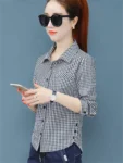 kf-S6a7ec0d113064377aa5d28b6af3f1cc6O-New-Chic-Early-Autumn-Checker-Long-Sleeve-Shirt-Women-s-Bottom-Women-s-Shirt-Top-blouse