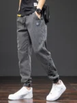 kf-S70ebd6dda5e34c838df525e102687a5fj-Spring-Summer-Black-Blue-Cargo-Jeans-Men-Streetwear-Denim-Jogger-Pants-Men-Baggy-Harem-Jean-Trousers