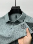 kf-Sa44b8b2b574c4c3692dab19232a7eacbB-Summer-New-High-end-Silk-Short-Sleeved-Polo-Shirt-for-Men-s-Luxurious-Embossed-Casual-Fashion