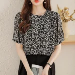 kf-Sbe1a850fc7e2402e9852b3605ff32f3aH-Women-Summer-Simplicity-Elegant-Floral-O-neck-Short-Sleeve-Shirts-Women-Clothes-Casual-All-match-Appear