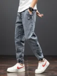 kf-S70ebd6dda5e34c838df525e102687a5fj-Spring-Summer-Black-Blue-Cargo-Jeans-Men-Streetwear-Denim-Jogger-Pants-Men-Baggy-Harem-Jean-Trousers