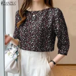 kf-S8f95114f9c574091bc61c4033cbc8eae8-ZANZEA-Autumn-Elegant-Party-Blouse-Bohemian-Floral-Printed-Chemise-Woman-3-4-Sleeve-O-Neck-Shirt