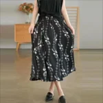 kf-Sf5ac88432110498e8bf130ce5e7e8706R-Lucyever-Vintage-Printed-Long-Skirt-Women-Summer-Elastic-High-Wiast-Mid-Calf-Skirts-Female-Casual-All