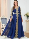 kf-S735be115c23a4424bc4e205920b26915P-Djellaba-Marocaine-Two-Piece-Muslim-Dress-Chiffon-Print-Belted-Kaftan-Ramadan-Gown-Abayas-Islamic-Cloth-Turkish