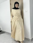 kf-Sb40ea99d1cc14ecaaea131df59ed0596b-Women-Open-Front-Abaya-Muslim-Sets-Muslim-Jilbab-Loose-Cardigan-Coat-Sleeveless-Inner-Dress-Two-Pieces