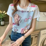 kf-Sf02a76a0be6245b6a62941c89b75fa68s-Young-Style-Casual-Summer-Printing-Women-s-Pure-Cotton-Round-Neck-Short-Sleeved-Loose-Fitting-Fashion