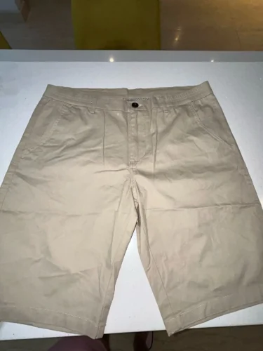 100% Cotton Solid Shorts for Men photo review