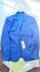 Plus Size Solid Color Blazer Suit photo review