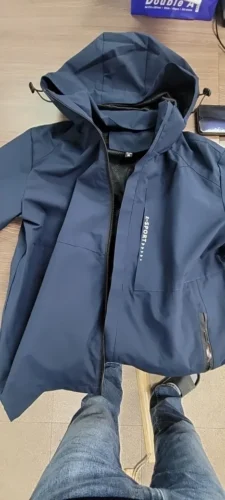 Casual Waterproof and Winterproof  Hooded Jacket photo review