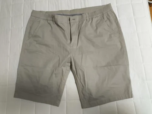 100% Cotton Solid Shorts for Men photo review