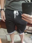 Men's Zippered Pocket Drawstring Shorts photo review