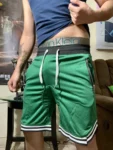 Men's Zippered Pocket Drawstring Shorts photo review