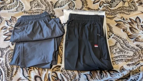 New Ice Silk Sports Comfortable Pants photo review