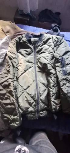 Autumn and Winter Men Puffer Jacket Coat photo review