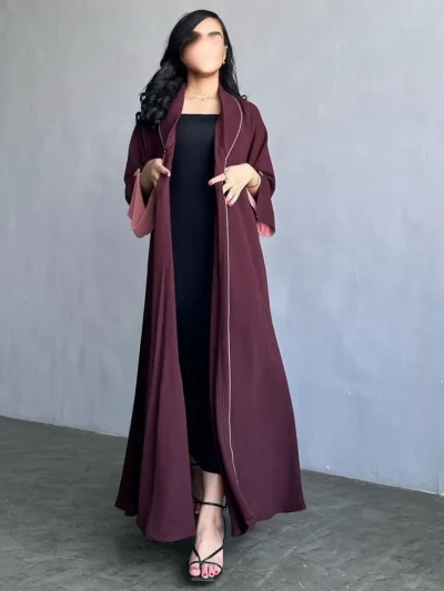 Open-Front Abaya